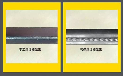 尊龙凯时NB 251III焊机焊接效果